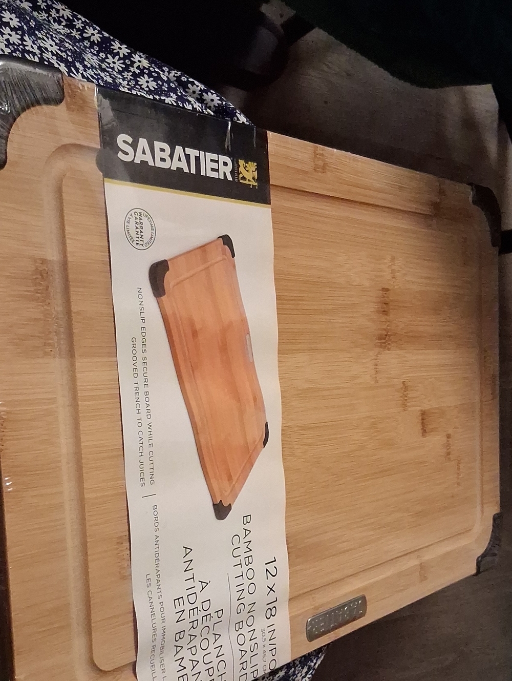 Bamboo Cutting Board - Natural Wood